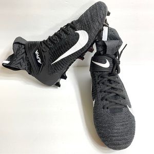 Nike Alpha Menace Elite 2 FlyKnit Wide Football Cleats BV3298-001 Size 13